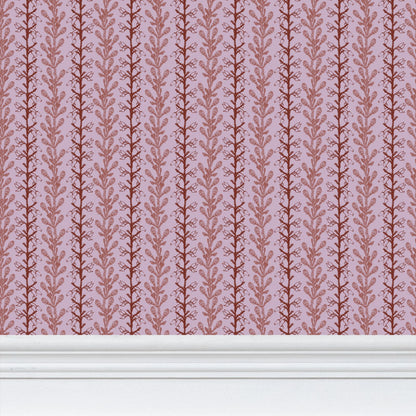 Pink Fynbos Botanical Stripe