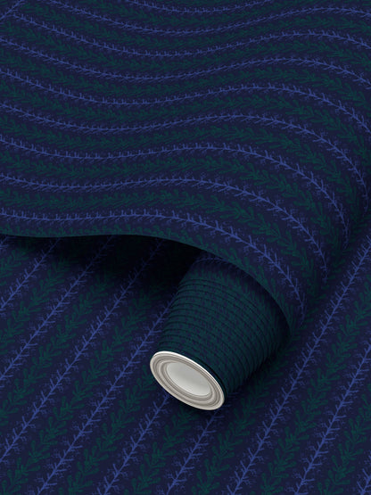 Midnight Fynbos Botanical Stripe