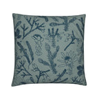 Fynbos Studies Cushion Cover – Seafoam & Dark Teal